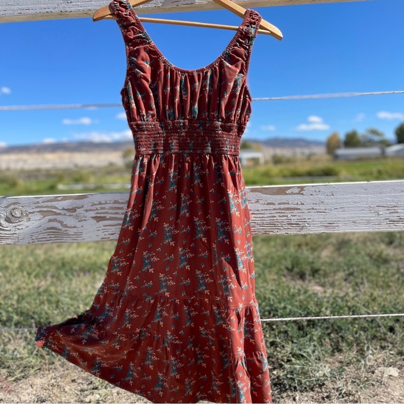 Rock & Roll Denim Floral Dress - Picture 3 of 6